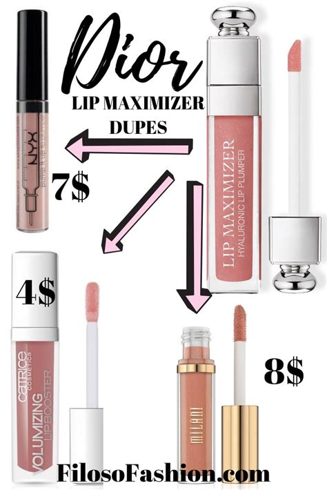 dior lipgloss dupe amazon|dior addict lip maximizer dupe.